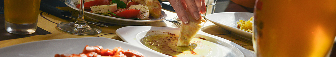 Eating American (Traditional) Greek Italian at Boston Pizzeria restaurant in Greenville, SC.